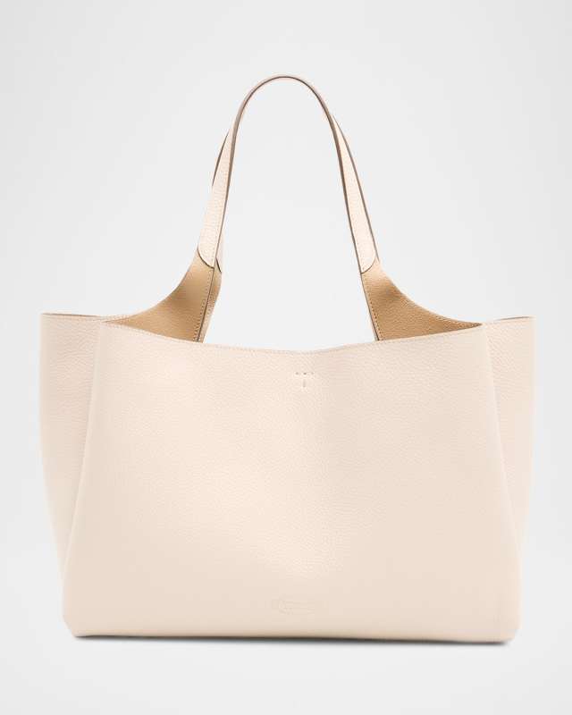 Hammered Leather Tote Bag